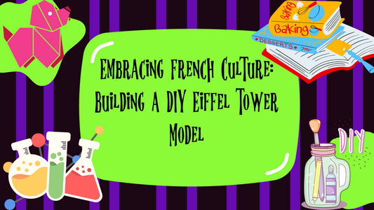 Exploring France: Crafting Your Own Miniature Eiffel Tower Model at Home