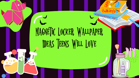Magnetic Locker Wallpaper Ideas Teens Will Love
