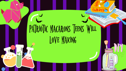 Patriotic Macarons Teens Will Love Making