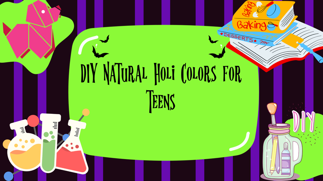 DIY Natural Holi Colors for Teens