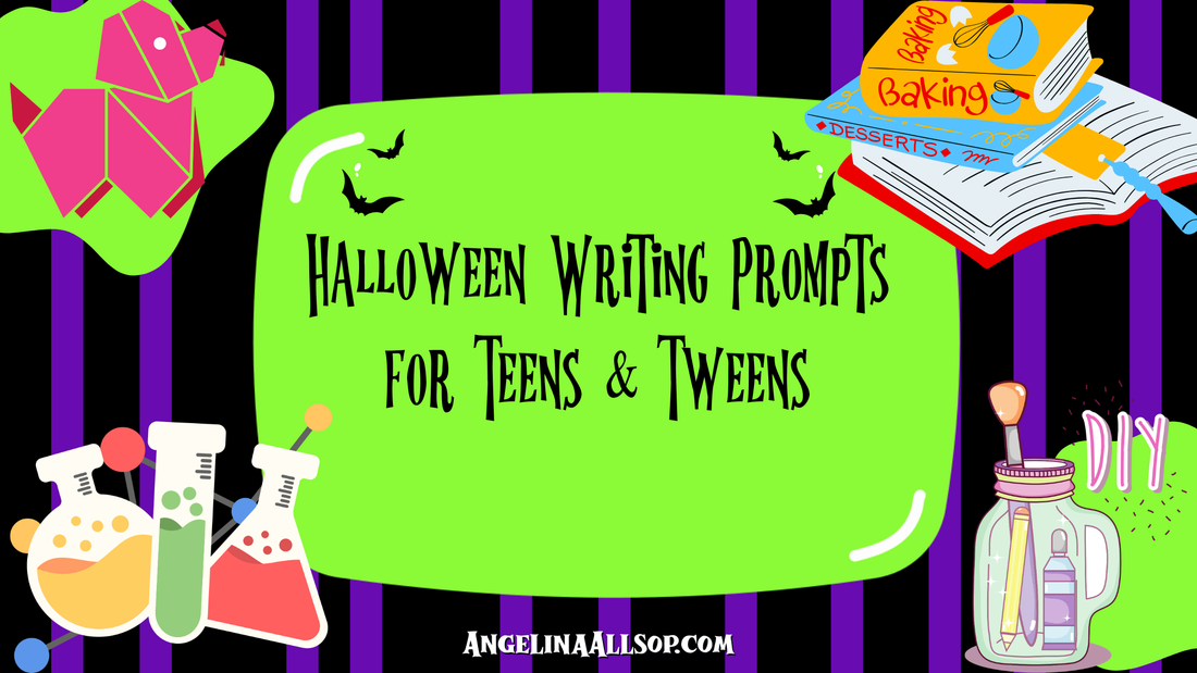 Halloween Writing Prompts for Teens & Tweens