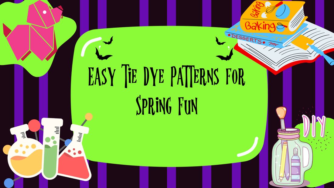 Easy Tie Dye Patterns for Spring Fun