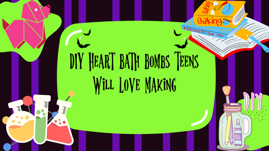 DIY Heart Bath Bombs Teens Will Love Making