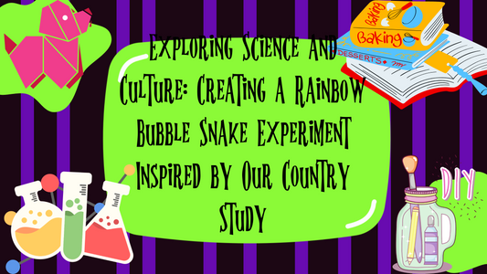 Exploring : Creating Rainbow Bubble Snake: A Fun Science Experiment Guide