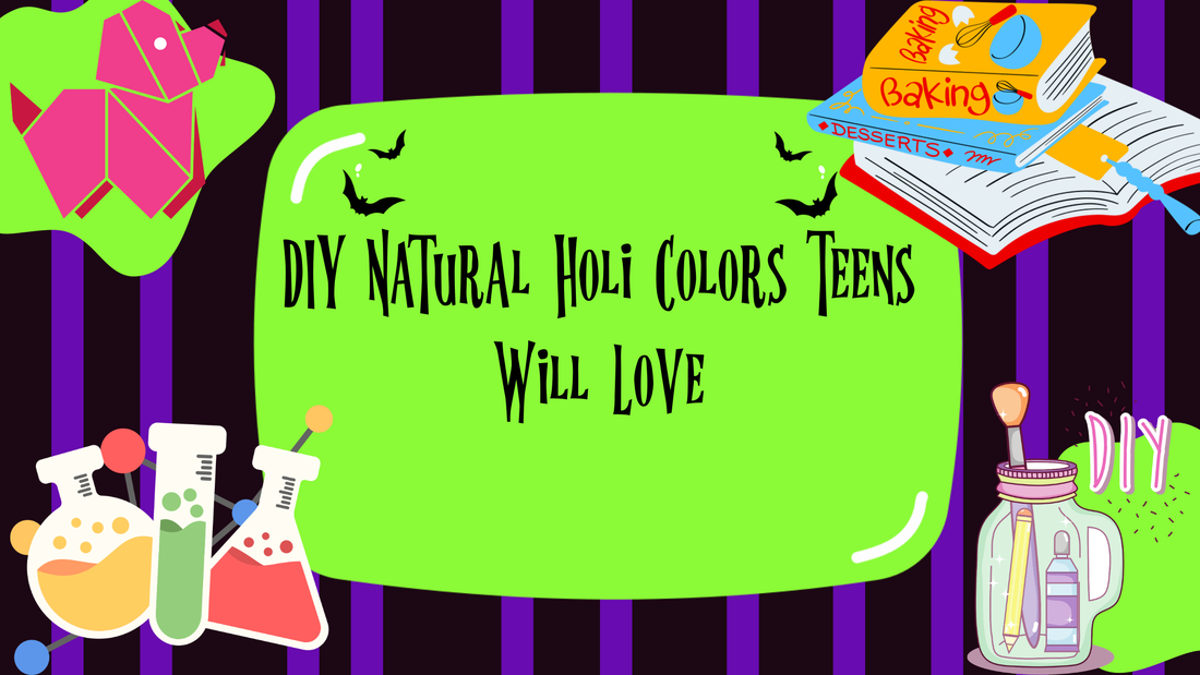 DIY Natural Holi Colors Teens Will Love