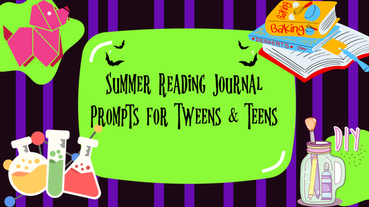 Summer Reading Journal Prompts for Tweens & Teens