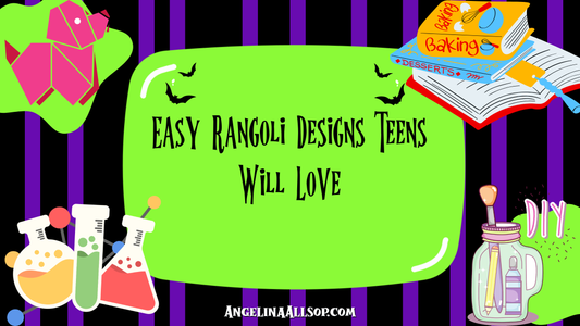 Easy Rangoli Designs Teens Will Love