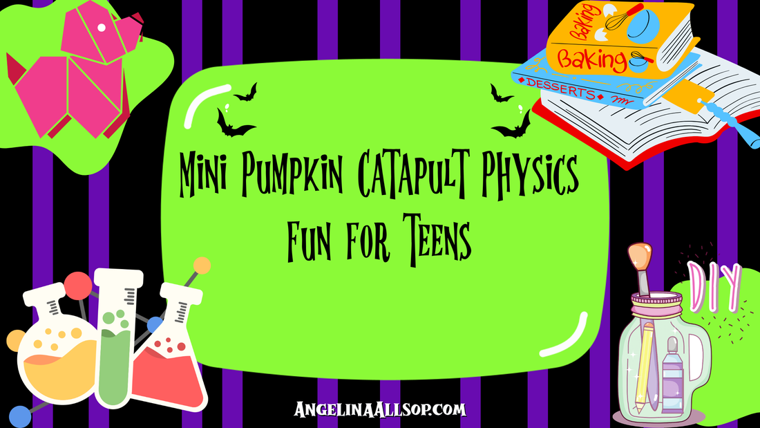 Mini Pumpkin Catapult Physics Fun for Teens