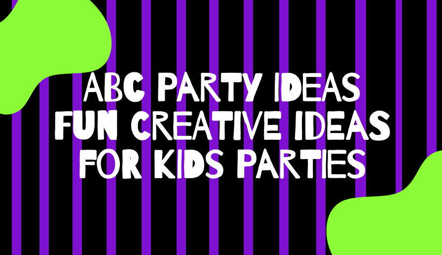 Abc Parfty ABC Party Ideas Fun Creative Ideas for Kids Parties – Angelina Allsop Books