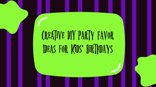 Creative DIY Party Favor Ideas for Kids' Birthdays