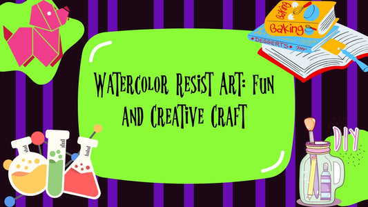 Watercolor Resist Art: Fun and Creative Craft