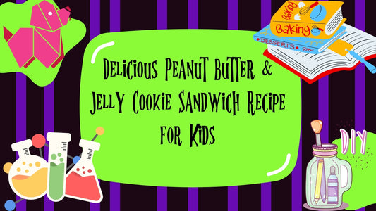 Delicious Peanut Butter & Jelly Cookie Sandwich Recipe for Kids