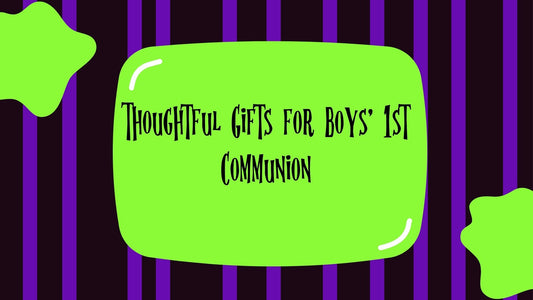 Thoughtful Gifts for Boys' 1st Communion