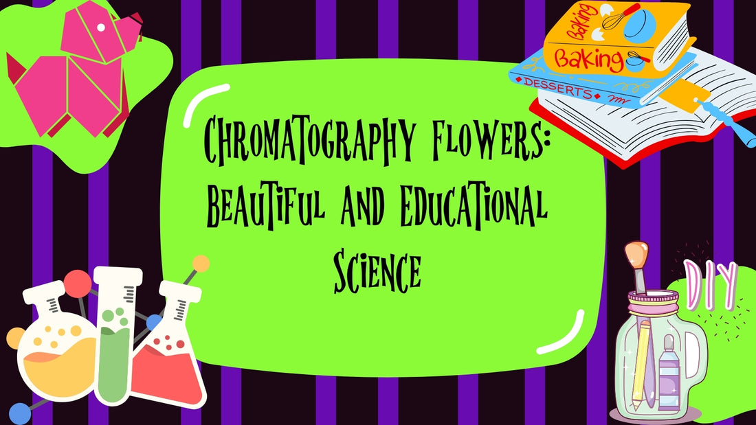 Chromatography Flowers: Beautiful and Educational Science