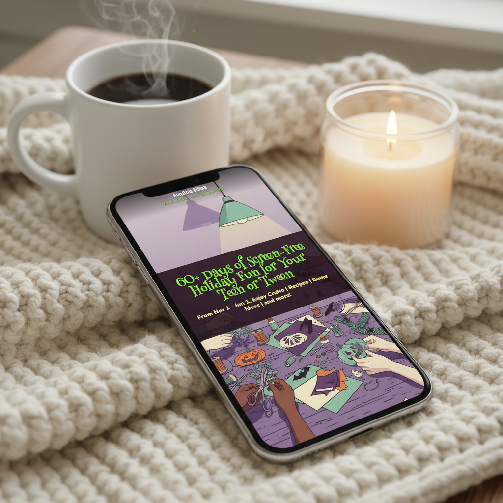 60+ Days of Screen-Free Holiday Fun for Your Teen or Tween